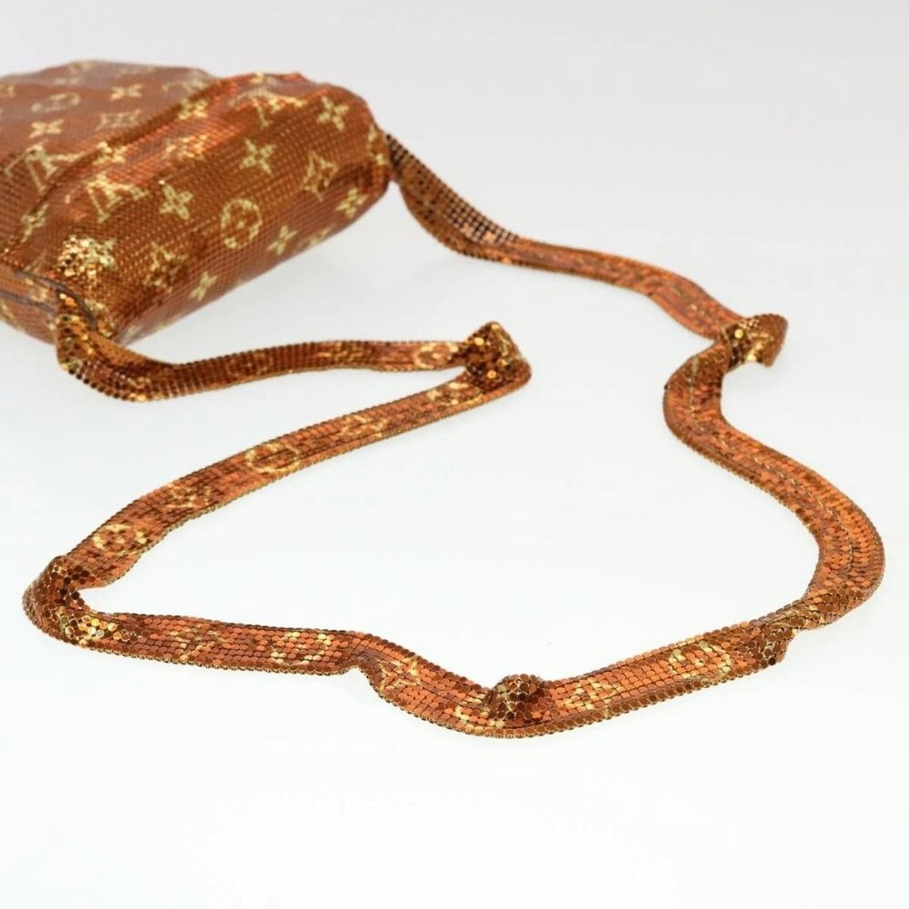 LOUIS VUITTON Monogram Mesh Frances Shoulder Bag Sequin M92287 LV Auth 44524SM - Picture 7 of 15